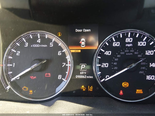 45961418 :رقم المزاد ، JH4KC1F5XHC000041 vin ، 2017 Acura Rlx مزاد بيع