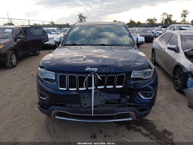 Aukcja sprzedaży 2016 Jeep Grand Cherokee Limited, vin: 1C4RJFBM6GC345209, numer aukcji: 45961429