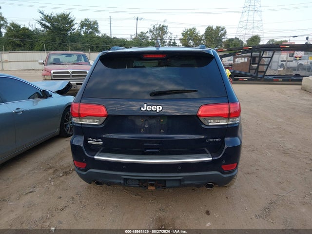 Aukcja sprzedaży 2016 Jeep Grand Cherokee Limited, vin: 1C4RJFBM6GC345209, numer aukcji: 45961429