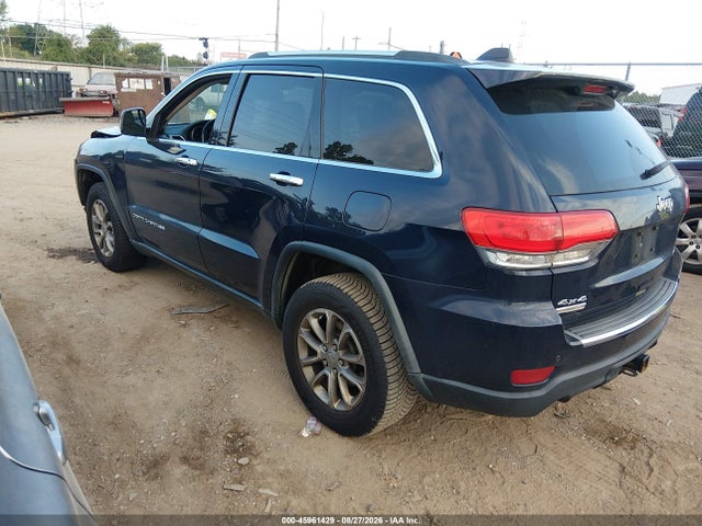 Aukcja sprzedaży 2016 Jeep Grand Cherokee Limited, vin: 1C4RJFBM6GC345209, numer aukcji: 45961429