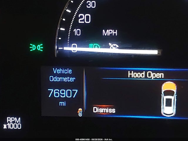45961458 :رقم المزاد ، 1GYKNFRSXKZ109009 vin ، 2019 Cadillac Xt5 Premium Luxury مزاد بيع