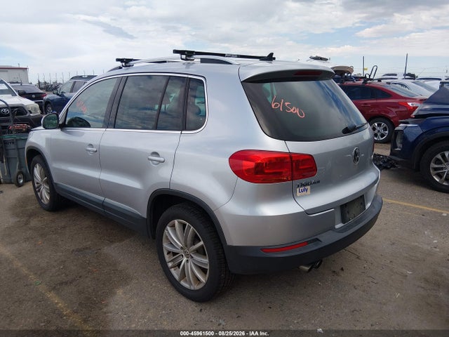 2015 Volkswagen Tiguan Sel მანქანა იყიდება აუქციონზე, vin: WVGBV7AX0FW511482, აუქციონის ნომერი: 45961500