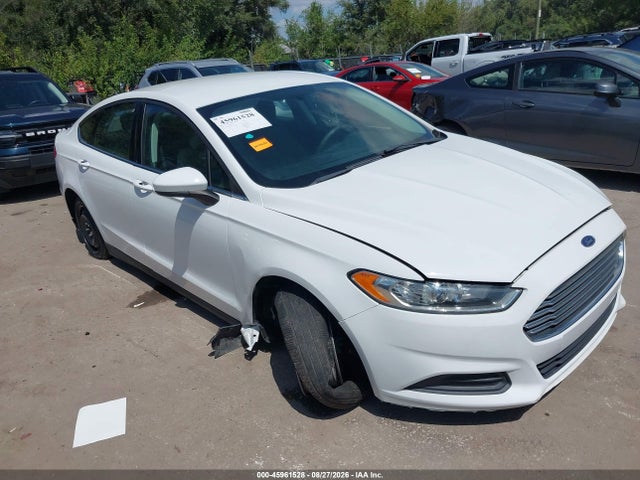 45961528 :رقم المزاد ، 3FA6P0G74GR156728 vin ، 2016 Ford Fusion S مزاد بيع