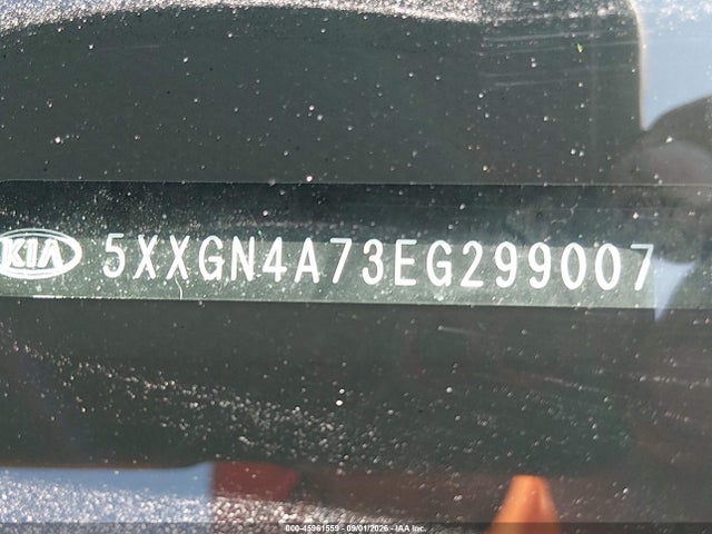 Продаж на аукціоні авто 2014 Kia Optima Ex, vin: 5XXGN4A73EG299007, номер лоту: 45961559