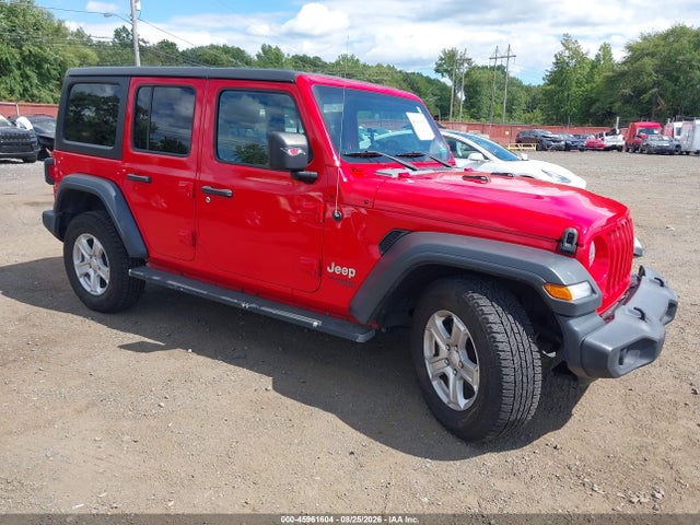Продаж на аукціоні авто 2020 Jeep Wrangler Unlimited Sport S 4x4, vin: 1C4HJXDG1LW201990, номер лоту: 45961604