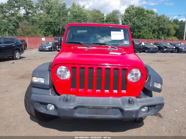 45961604 :رقم المزاد ، 1C4HJXDG1LW201990 vin ، 2020 Jeep Wrangler Unlimited Sport S 4x4 مزاد بيع