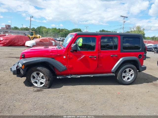 45961604 :رقم المزاد ، 1C4HJXDG1LW201990 vin ، 2020 Jeep Wrangler Unlimited Sport S 4x4 مزاد بيع