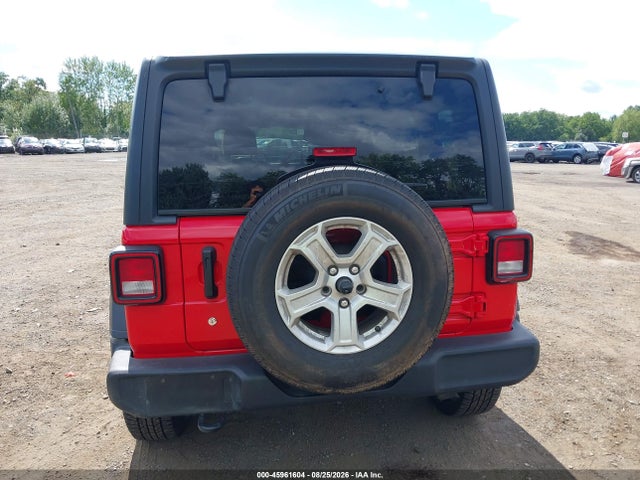 45961604 :رقم المزاد ، 1C4HJXDG1LW201990 vin ، 2020 Jeep Wrangler Unlimited Sport S 4x4 مزاد بيع