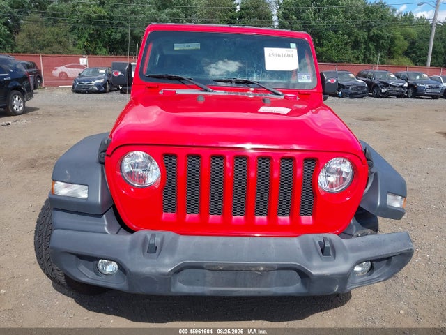 45961604 :رقم المزاد ، 1C4HJXDG1LW201990 vin ، 2020 Jeep Wrangler Unlimited Sport S 4x4 مزاد بيع