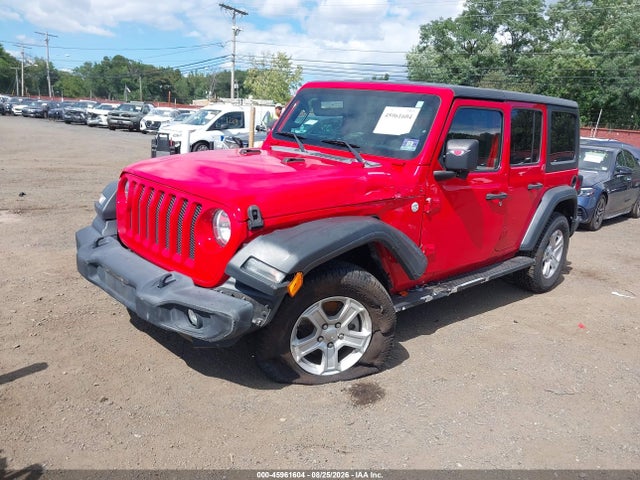 45961604 :رقم المزاد ، 1C4HJXDG1LW201990 vin ، 2020 Jeep Wrangler Unlimited Sport S 4x4 مزاد بيع