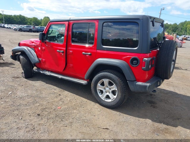 45961604 :رقم المزاد ، 1C4HJXDG1LW201990 vin ، 2020 Jeep Wrangler Unlimited Sport S 4x4 مزاد بيع