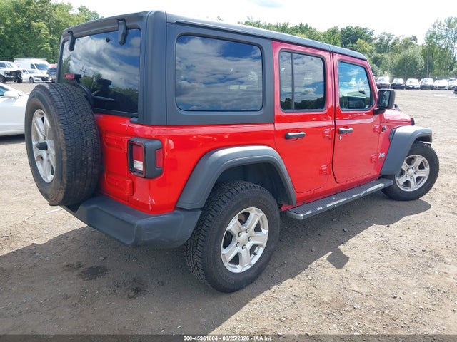 45961604 :رقم المزاد ، 1C4HJXDG1LW201990 vin ، 2020 Jeep Wrangler Unlimited Sport S 4x4 مزاد بيع