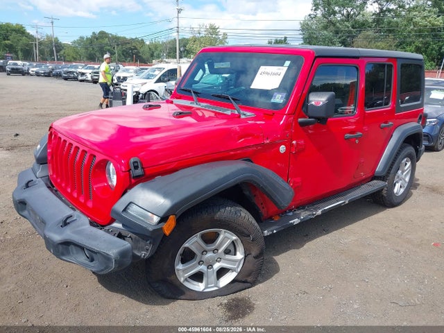 45961604 :رقم المزاد ، 1C4HJXDG1LW201990 vin ، 2020 Jeep Wrangler Unlimited Sport S 4x4 مزاد بيع