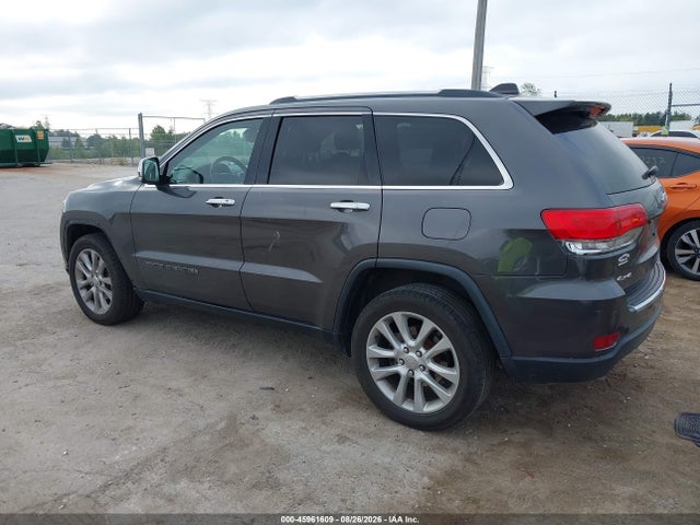 Продажа на аукционе авто 2017 Jeep Grand Cherokee Limited, vin: 1C4RJFBG9HC621006, номер лота: 45961609