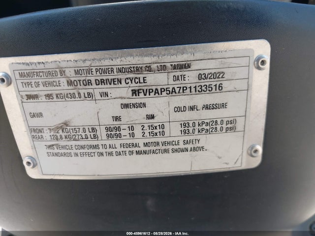 Genuine Scooter Co. Buddy 50 2023 RFVPAP5A7P1133516 Image 10