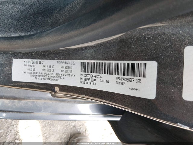 Aukcja sprzedaży 2015 Chrysler 200 Limited, vin: 1C3CCCAB4FN677736, numer aukcji: 45961623