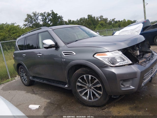 2020 Nissan Armada Sl 2wd მანქანა იყიდება აუქციონზე, vin: JN8AY2ND9L9110828, აუქციონის ნომერი: 45961652