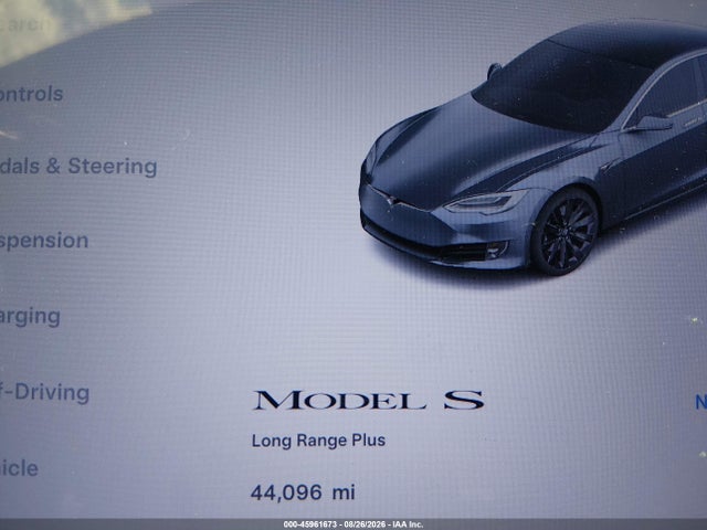 2020 Tesla Model S Long Range Dual Motor All-wheel Drive/long Range Plus Dual Motor All-wheel Drive მანქანა იყიდება აუქციონზე, vin: 5YJSA1E21LF397326, აუქციონის ნომერი: 45961673