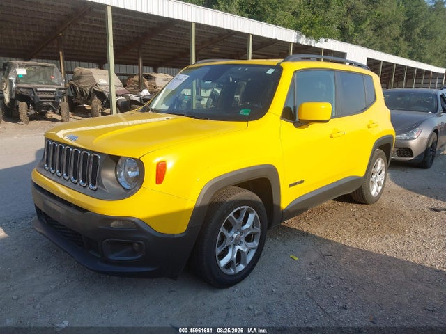 Продажа на аукционе авто 2016 Jeep Renegade Latitude, vin: ZACCJABT8GPD66140, номер лота: 45961681