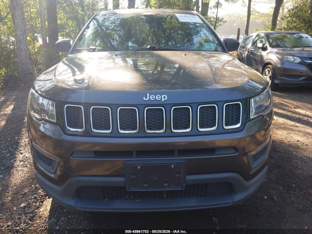 2021 Jeep Compass Sport Fwd მანქანა იყიდება აუქციონზე, vin: 3C4NJCAB0MT514640, აუქციონის ნომერი: 45961702