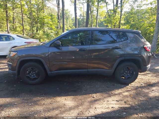 2021 Jeep Compass Sport Fwd მანქანა იყიდება აუქციონზე, vin: 3C4NJCAB0MT514640, აუქციონის ნომერი: 45961702