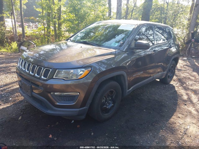 2021 Jeep Compass Sport Fwd მანქანა იყიდება აუქციონზე, vin: 3C4NJCAB0MT514640, აუქციონის ნომერი: 45961702