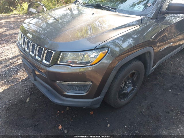 2021 Jeep Compass Sport Fwd მანქანა იყიდება აუქციონზე, vin: 3C4NJCAB0MT514640, აუქციონის ნომერი: 45961702