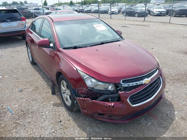 45961707 :رقم المزاد ، 1G1PE5SB0G7187729 vin ، 2016 Chevrolet Cruze Limited 1lt Auto مزاد بيع