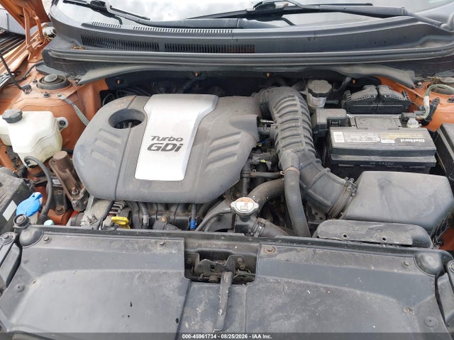 45961734 :رقم المزاد ، KMHTC6AEXDU142707 vin ، 2013 Hyundai Veloster Turbo W/black مزاد بيع