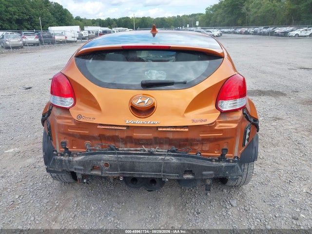 45961734 :رقم المزاد ، KMHTC6AEXDU142707 vin ، 2013 Hyundai Veloster Turbo W/black مزاد بيع