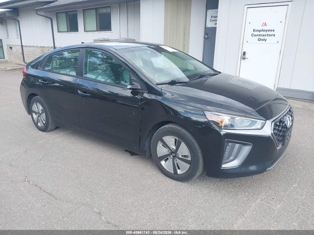 2021 Hyundai Ioniq Hybrid Blue მანქანა იყიდება აუქციონზე, vin: KMHC65LC5MU246101, აუქციონის ნომერი: 45961743