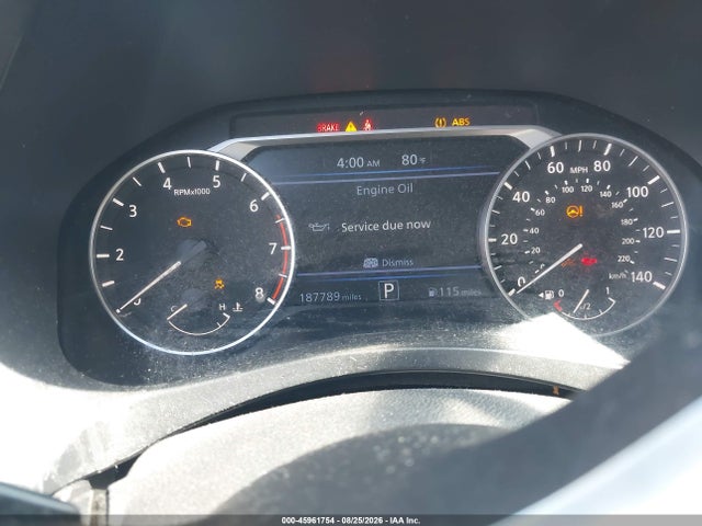 Aukcja sprzedaży 2019 Nissan Altima 2.5 Sr, vin: 1N4BL4CV7KC179627, numer aukcji: 45961754