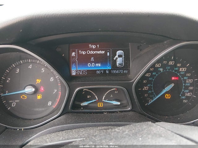 45961759 :رقم المزاد ، 1FAHP3J22CL315861 vin ، 2012 Ford Focus Titanium مزاد بيع