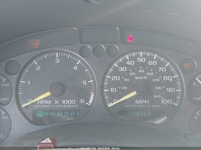 Aukcja sprzedaży 2000 Gmc Sonoma Sls, vin: 1GTCS19W7Y8145103, numer aukcji: 45961766