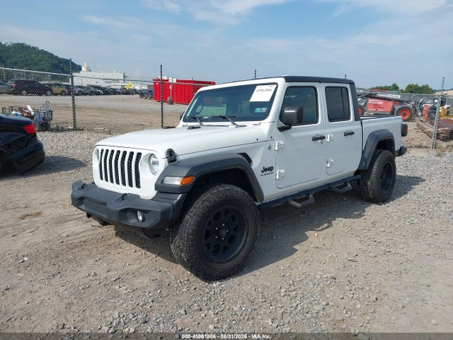 Продаж на аукціоні авто 2020 Jeep Gladiator Sport S 4x4, vin: 1C6HJTAG9LL124968, номер лоту: 45961806