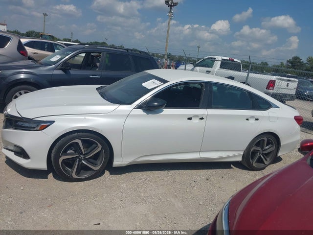 45961850 :رقم المزاد ، 1HGCV1F32NA066879 vin ، 2022 Honda Accord Sport مزاد بيع