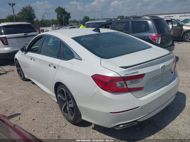 45961850 :رقم المزاد ، 1HGCV1F32NA066879 vin ، 2022 Honda Accord Sport مزاد بيع