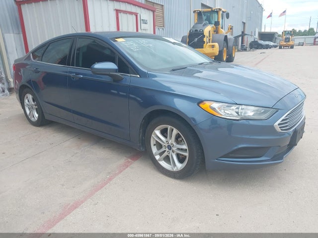 Auction sale of the 2018 Ford Fusion Se, vin: 3FA6P0HD1JR161042, lot number: 45961867