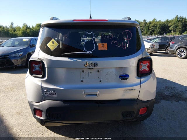 2018 Jeep Renegade Sport 4x4 მანქანა იყიდება აუქციონზე, vin: ZACCJBAB8JPG98035, აუქციონის ნომერი: 45961884