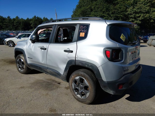2018 Jeep Renegade Sport 4x4 მანქანა იყიდება აუქციონზე, vin: ZACCJBAB8JPG98035, აუქციონის ნომერი: 45961884
