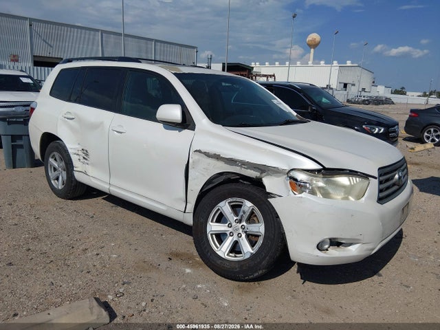 2010 Toyota Highlander Se V6 მანქანა იყიდება აუქციონზე, vin: 5TDKK3EH7AS010011, აუქციონის ნომერი: 45961935