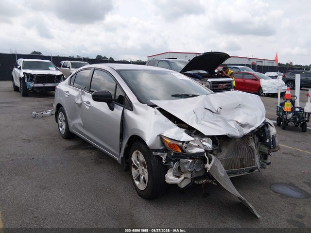 45961958 :رقم المزاد ، 19XFB2F57EE037239 vin ، 2014 Honda Civic Lx مزاد بيع