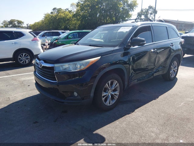 Toyota Highlander Xle V6 2015 5TDKKRFHXFS076075 Image 2