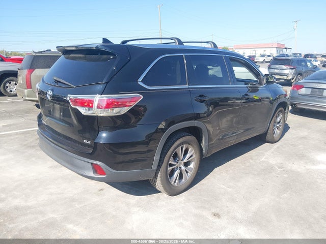 Toyota Highlander Xle V6 2015 5TDKKRFHXFS076075 Image 4