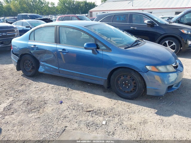 2009 Honda Civic Lx მანქანა იყიდება აუქციონზე, vin: 19XFA16529E004636, აუქციონის ნომერი: 45961981