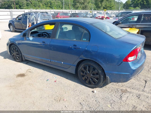 2009 Honda Civic Lx მანქანა იყიდება აუქციონზე, vin: 19XFA16529E004636, აუქციონის ნომერი: 45961981