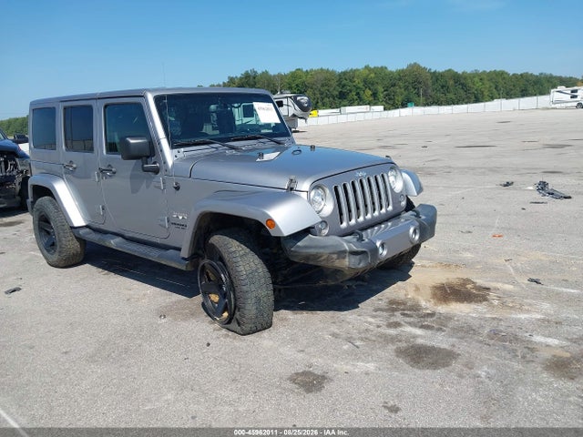 45962011 :رقم المزاد ، 1C4BJWEG5HL696752 vin ، 2017 Jeep Wrangler Unlimited Sahara 4x4 مزاد بيع