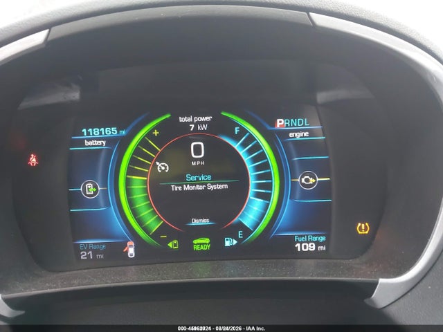 Aukcja sprzedaży 2017 Chevrolet Volt Lt, vin: 1G1RC6S51HU215913, numer aukcji: 45962024