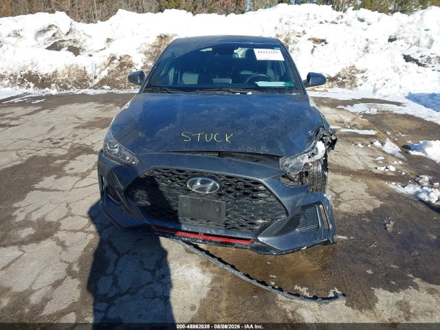 2020 Hyundai Veloster Turbo R-spec მანქანა იყიდება აუქციონზე, vin: KMHTH6AB9LU021091, აუქციონის ნომერი: 45962035