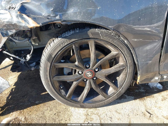 2020 Hyundai Veloster Turbo R-spec მანქანა იყიდება აუქციონზე, vin: KMHTH6AB9LU021091, აუქციონის ნომერი: 45962035